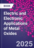 Electric and Electronic Applications of Metal Oxides- Product Image