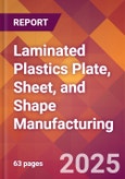 Laminated Plastics Plate, Sheet, and Shape Manufacturing - 2025 U.S. Market Research Report with Updated Tariff & Recession Risk Analysis and Forecasts- Product Image