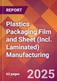 Plastics Packaging Film and Sheet (Incl. Laminated) Manufacturing - 2025 U.S. Market Research Report with Updated Tariff & Recession Risk Analysis and Forecasts- Product Image