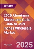 2025 Aluminum Sheets and Coils - .006 to .249 Inches Wholesale Global Market Size & Growth Report with Updated Recession Risk Forecasts by Country- Product Image