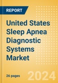 United States Sleep Apnea Diagnostic Systems Market Outlook to 2033- Product Image