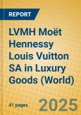 LVMH Moët Hennessy Louis Vuitton SA in Luxury Goods (World)- Product Image