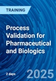 Process Validation for Pharmaceutical and Biologics (Recorded)- Product Image