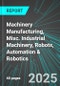 Machinery Manufacturing, Misc. Industrial Machinery, Robots, Automation & Robotics (U.S.): Analytics, Extensive Financial Benchmarks, Metrics and Revenue Forecasts to 2031 - Product Thumbnail Image
