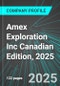 Amex Exploration Inc (AMXEF:PINX) Canadian Edition, 2025: Analytics, Extensive Financial Metrics, and Benchmarks Against Averages and Top Companies Within its Industry - Product Thumbnail Image