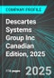 Descartes Systems Group Inc (The) (DSGX:NAS) Canadian Edition, 2025: Analytics, Extensive Financial Metrics, and Benchmarks Against Averages and Top Companies Within its Industry - Product Thumbnail Image