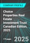 Choice Properties Real Estate Investment Trust (CHP.UN:TSE) Canadian Edition, 2025: Analytics, Extensive Financial Metrics, and Benchmarks Against Averages and Top Companies Within its Industry - Product Thumbnail Image