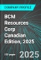 BCM Resources Corp (BCMRF:PINX) Canadian Edition, 2025: Analytics, Extensive Financial Metrics, and Benchmarks Against Averages and Top Companies Within its Industry - Product Thumbnail Image
