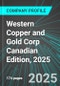 Western Copper and Gold Corp (WRN:TSE) Canadian Edition, 2025: Analytics, Extensive Financial Metrics, and Benchmarks Against Averages and Top Companies Within its Industry - Product Thumbnail Image