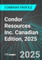 Condor Resources Inc. (CN:TSX) Canadian Edition, 2025: Analytics, Extensive Financial Metrics, and Benchmarks Against Averages and Top Companies Within its Industry - Product Thumbnail Image