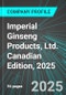 Imperial Ginseng Products, Ltd. (IGP:TSX) Canadian Edition, 2025: Analytics, Extensive Financial Metrics, and Benchmarks Against Averages and Top Companies Within its Industry - Product Thumbnail Image
