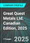 Great Quest Metals Ltd. (GQ:TSX) Canadian Edition, 2025: Analytics, Extensive Financial Metrics, and Benchmarks Against Averages and Top Companies Within its Industry - Product Thumbnail Image
