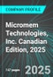 Micromem Technologies, Inc. (MMTIF:PINX) Canadian Edition, 2025: Analytics, Extensive Financial Metrics, and Benchmarks Against Averages and Top Companies Within its Industry - Product Thumbnail Image