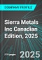 Sierra Metals Inc (SMT:TSE) Canadian Edition, 2025: Analytics, Extensive Financial Metrics, and Benchmarks Against Averages and Top Companies Within its Industry - Product Thumbnail Image