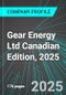 Gear Energy Ltd (GXE:TSE) Canadian Edition, 2025: Analytics, Extensive Financial Metrics, and Benchmarks Against Averages and Top Companies Within its Industry - Product Thumbnail Image