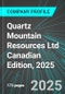Quartz Mountain Resources Ltd (QZM:TSX) Canadian Edition, 2025: Analytics, Extensive Financial Metrics, and Benchmarks Against Averages and Top Companies Within its Industry - Product Thumbnail Image