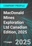 MacDonald Mines Exploration Ltd (MCDMF:PINX) Canadian Edition, 2025: Analytics, Extensive Financial Metrics, and Benchmarks Against Averages and Top Companies Within its Industry- Product Image