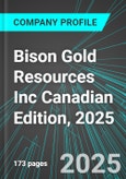 Bison Gold Resources Inc (BGE:TSX) Canadian Edition, 2025: Analytics, Extensive Financial Metrics, and Benchmarks Against Averages and Top Companies Within its Industry- Product Image