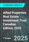 Allied Properties Real Estate Investment Trust (AP.UN:TSE) Canadian Edition, 2025: Analytics, Extensive Financial Metrics, and Benchmarks Against Averages and Top Companies Within its Industry - Product Thumbnail Image