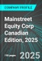 Mainstreet Equity Corp (MEQ:TSE) Canadian Edition, 2025: Analytics, Extensive Financial Metrics, and Benchmarks Against Averages and Top Companies Within its Industry - Product Thumbnail Image