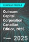Quinsam Capital Corporation (QCA:CNQ) Canadian Edition, 2025: Analytics, Extensive Financial Metrics, and Benchmarks Against Averages and Top Companies Within its Industry - Product Thumbnail Image