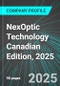 NexOptic Technology (NXO:TSX) Canadian Edition, 2025: Analytics, Extensive Financial Metrics, and Benchmarks Against Averages and Top Companies Within its Industry - Product Thumbnail Image