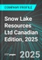 Snow Lake Resources Ltd (LITM:NAS) Canadian Edition, 2025: Analytics, Extensive Financial Metrics, and Benchmarks Against Averages and Top Companies Within its Industry - Product Thumbnail Image