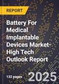 2025 Global Forecast for Battery For Medical Implantable Devices Market (2026-2031 Outlook)-High Tech Outlook Report- Product Image