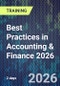 Best Practices in Accounting & Finance 2026 (September 23-24, 2026) - Product Image