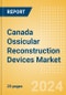 Canada Ossicular Reconstruction Devices Market Outlook to 2033 - Product Thumbnail Image
