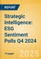 Strategic Intelligence: ESG Sentiment Polls Q4 2024 - Product Image