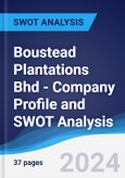 Boustead Plantations Bhd - Company Profile and SWOT Analysis- Product Image