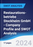 Restaurations­betriebe Stockheim GmbH - Company Profile and SWOT Analysis- Product Image
