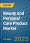 Beauty and Personal Care Product Market - Global Industry Analysis, Size, Share, Growth, Trends, and Forecast 2032 - By Product, Technology, Grade, Application, End-user, Region: (North America, Europe, Asia Pacific, Latin America and Middle East and Africa) - Product Image