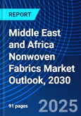 Middle East and Africa Nonwoven Fabrics Market Outlook, 2030- Product Image