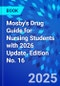 Mosby's Drug Guide for Nursing Students with 2026 Update. Edition No. 16 - Product Thumbnail Image