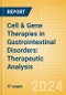Cell & Gene Therapies in Gastrointestinal Disorders: Therapeutic Analysis - Product Image