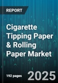 Cigarette Tipping Paper & Rolling Paper Market by Product Type, Thickness, Distribution Channel, End User - Global Forecast to 2030- Product Image