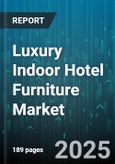 Luxury Indoor Hotel Furniture Market by Product Type (Beds, Fixtures And Fittings, Seating Furniture), Material (Composite Material, Fabric & Upholstery, Glass Furniture), Design Style, Functionality, Distribution Channel, End Users - Global Forecast 2025-2030- Product Image