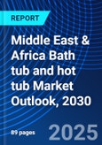 Middle East & Africa Bath tub and hot tub Market Outlook, 2030- Product Image