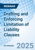 Drafting and Enforcing Limitation of Liability Clauses - Webinar (Recorded)- Product Image