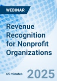 Revenue Recognition for Nonprofit Organizations - Webinar (Recorded)- Product Image