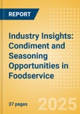 Industry Insights: Condiment and Seasoning Opportunities in Foodservice- Product Image