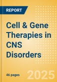Cell & Gene Therapies in CNS Disorders - Update- Product Image