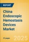 China Endoscopic Hemostasis Devices Market Outlook to 2033 - Hemostatic Clips, Hemostatic Probes, Disposable Ligator Kits and Others - Product Image