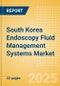 South Korea Endoscopy Fluid Management Systems Market Outlook to 2033 - Hysteroscopy Pumps, Hysteroscopy Fluid Management Systems and Others - Product Thumbnail Image