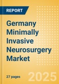 Germany Minimally Invasive Neurosurgery Market Outlook to 2033 - Minimally Invasive Neurosurgery- Product Image