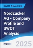 Nordzucker AG - Company Profile and SWOT Analysis- Product Image