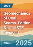 Geomechanics of Coal Seams. Edition No. 1. ISTE Invoiced- Product Image