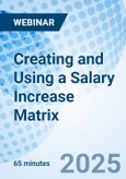 Creating and Using a Salary Increase Matrix - Webinar (Recorded)- Product Image
